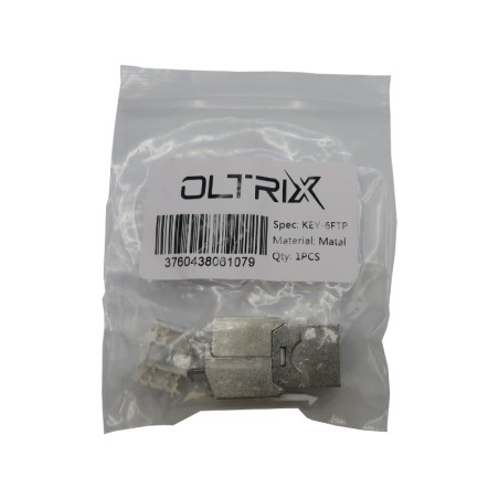 Sachet Connecteur Keystone RJ45 Cat 6 FTP