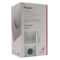 Kit d'extension 1 pc + 2 inter Dooxie Netatmo Alu - LEGRAND 600790