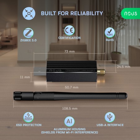 Dongle USB Zigbee
