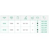 Embase cheville noir pour colliers 9mm SapiSelco ALE.3.401