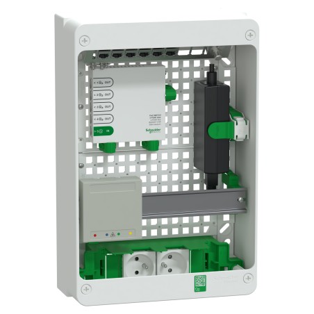 Coffret VDI Resi9 Connect grade 3 6xRJ45 Cat6A