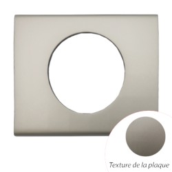 Plaque Céliane Nickel Satiné 1 poste - LEGRAND CP2101