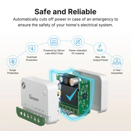 Micromodule ON/OFF Zigbee 3.0