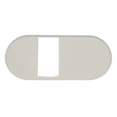 Enjoliveur prise rasoir Céliane Blanc IP20 IK04 sur support Batibox