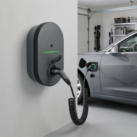 Borne de recharge Green'up Home triphasée 3P+N 22kW Mode 2 & Mode 3