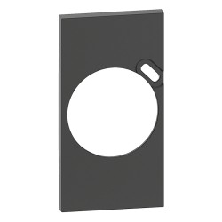 Enjoliveur prise avec chargeur Living Now noir BTKG62