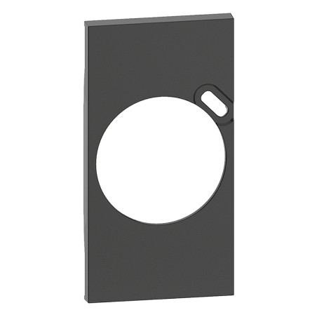 Enjoliveur prise avec chargeur Living Now noir BTKG62