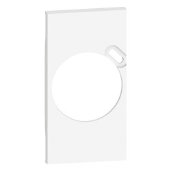 Enjoliveur prise avec chargeur Living Now blanc BTKW62