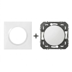 Dooxie Obturateur + plaque carrée blanc LEGRAND 600044