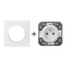 Dooxie Prise rénovation 250V~ 16A IP20 IK04