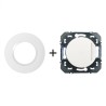 Dooxie BP sonnette + plaque Ronde blanc LEGRAND 600018