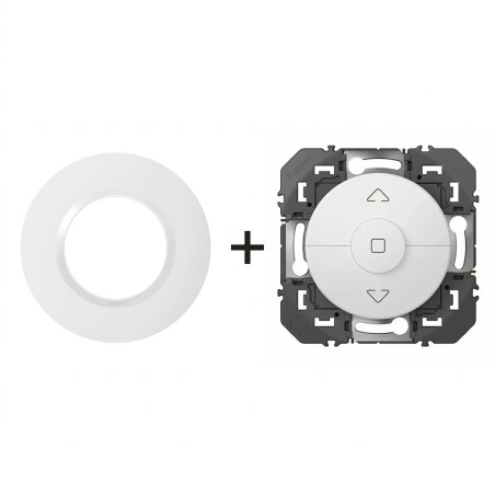 Dooxie Inter volets + plaque Ronde blanc