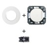 Dooxie BP sonnette + plaque Ronde blanc + griffes