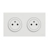 Odace Prise double 250 V