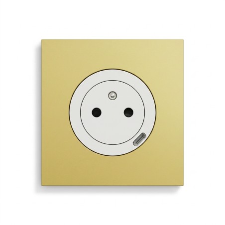 Odace Prise + chargeur USB-C