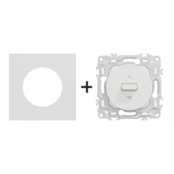 Odace Inter volets roulants S920208 + plaque Céramique