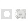 Odace Inter volets roulants 250 V CA, 50/60 Hz + plaque Céramique