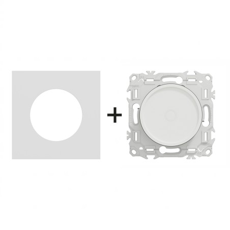 Odace Variateur rotatif 230 V CA, 50 Hz + plaque Céramique