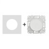 Odace Variateur rotatif 230 V CA, 50 Hz + plaque Céramique