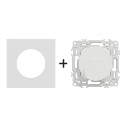 Odace Sortie de câble S920662 + plaque Céramique