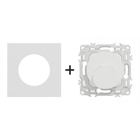 Odace Sortie de câble de 6 à 12 mm de diamètre + plaque Céramique