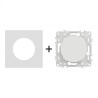 Odace Obturateur pré-perçage + plaque Céramique