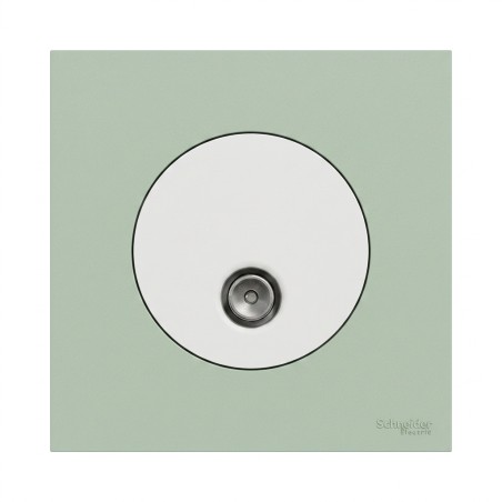 Odace Prise TV simple sortie coaxiale