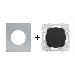 Odace Sortie de câble S940662 + plaque Titane