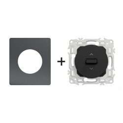 Odace Inter volets roulants S940208 Architecte Perle Noire