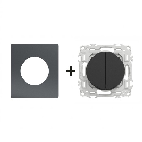 Odace Double inter/BP Architecte Perle Noire