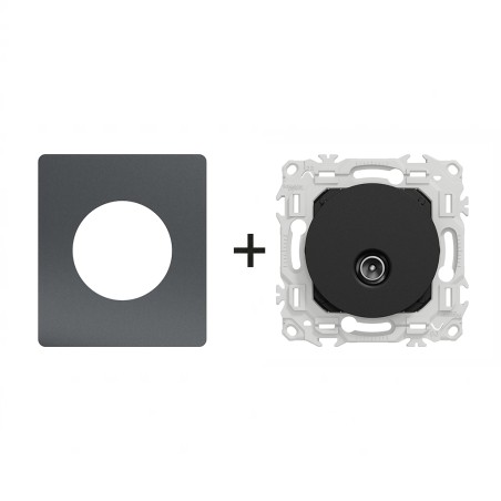 Odace Double inter/BP Architecte Perle Noire