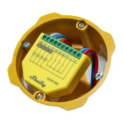 Contrôleur LED RGBW Wi-Fi avec mesure Shelly Plus RGBW PM