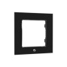 Plaque de finition simple noir pour interrupteur SHELLY