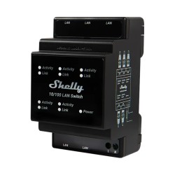 Switch Ethernet 5 ports rail DIN Shelly LAN Switch