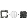 Céliane Variateur pour ballasts 1-10 V + enjoliveur Blanc