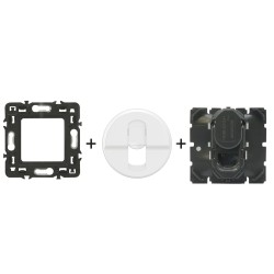 Céliane Prise RJ45 Cat 6 FTP CM0345 + enjoliveur Blanc
