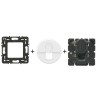 Céliane Prise RJ45 Cat 6 FTP Jusqu’à 1 Gbit/s + enjoliveur Blanc