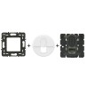 Céliane Prise RJ45 Cat 6 STP Jusqu’à 1 Gbit/s + enjoliveur Blanc
