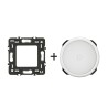 Céliane Variateur Rotary 200W Blanc Avec ou sans neutre