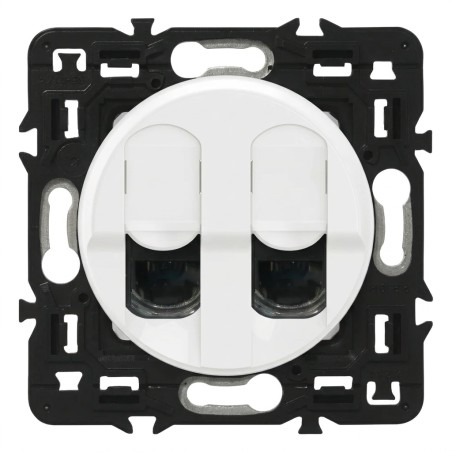 Céliane Prise RJ45 double 2 × CM0345
