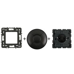 Céliane Inter volets roulants CM0043 + enjoliveur Noir