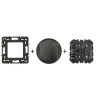 Céliane Variateur 1-10V + enjoliveur Noir