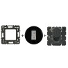 Céliane Prise RJ45 Cat 6 FTP + enjoliveur Noir