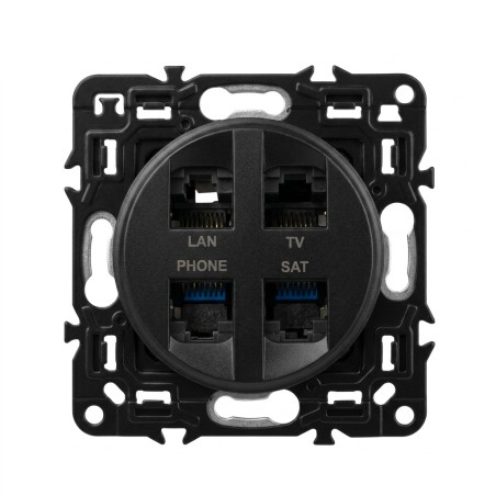 Céliane Prise RJ45 quadruple