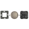 Céliane Variateur 1-10V + enjoliveur Titanium