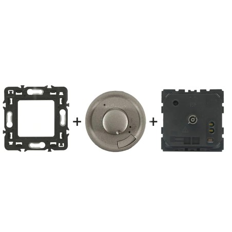 Céliane Thermostat ambiance + enjoliveur Titanium