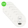 Céliane Enjoliveurs Prise RJ45 Blanc Lot 30 Pièces