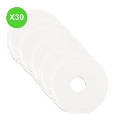 Céliane Enjoliveurs Prise TV Blanc CB0382 - Lot 30 Pcs
