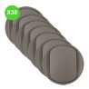 Céliane Enjoliveurs simples Titanium Lot 30 Pièces