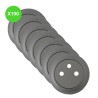 Céliane Enjoliveur prise 2P+T Titanium Lot 100 Pièces